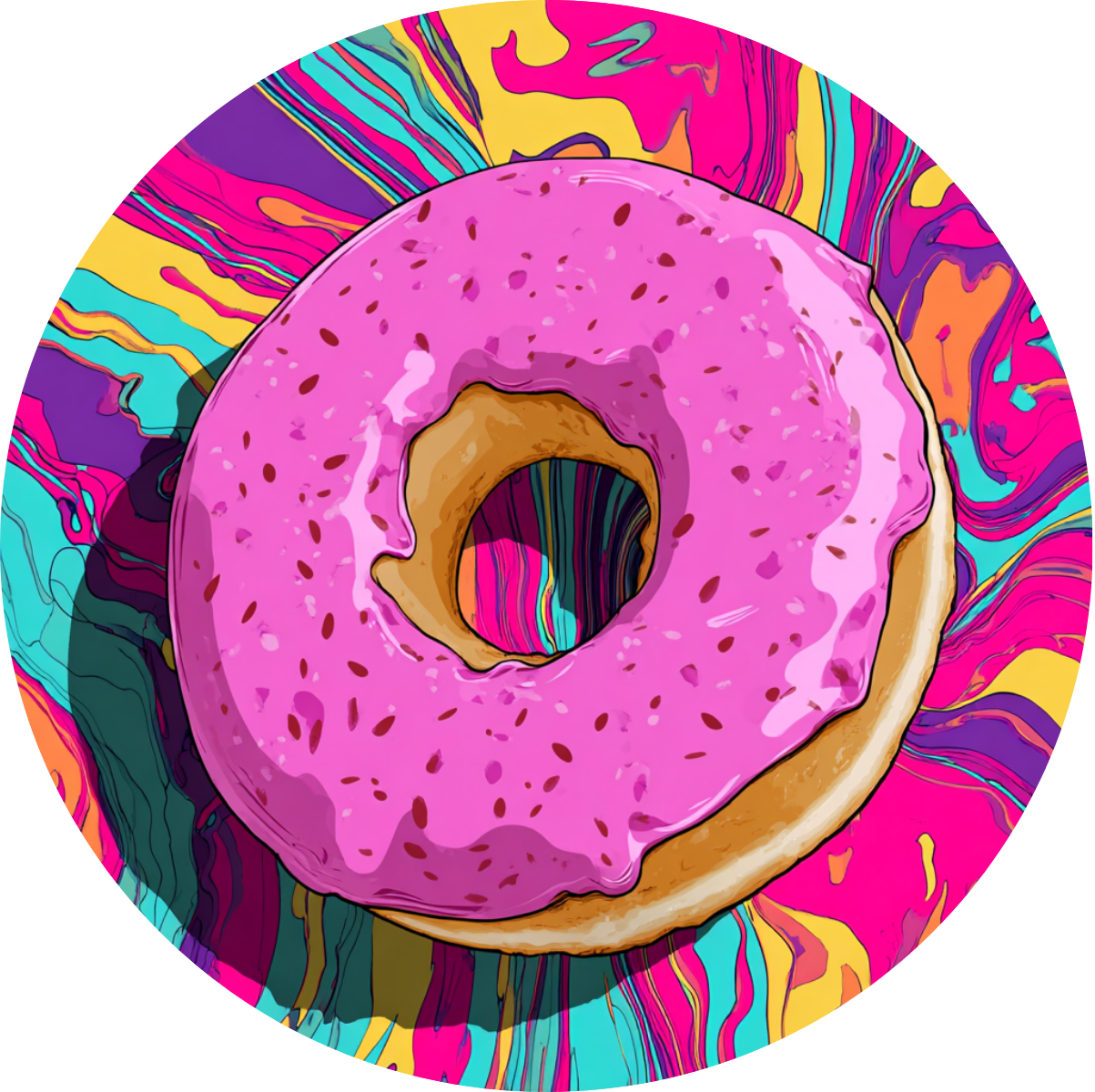 Donut Fraise